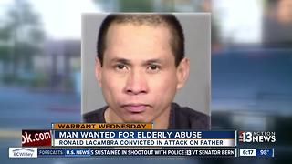 Man wanted after punching and stabbing his father