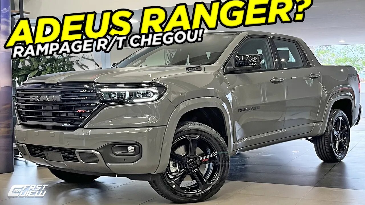 NOVA RAM RAMPAGE RT 2024 +BARATA E POTENTE QUE RANGER V6 E HILUX É A MELHOR OPÇÃO ENTRE PICAPES?