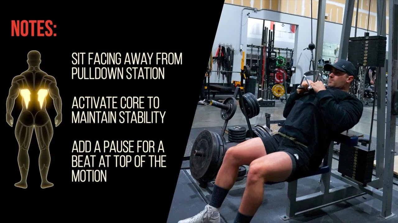 Reverse Seated Close Grip Pulldown