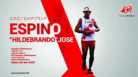 CAMPEON SUDAMERICANO ATLETISMO MASTER BOGOTA 2022 "Hildebrando" Jose Espino