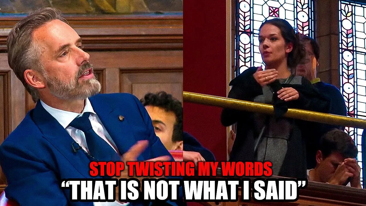 Woke Student Tries to Frame and Cancel Jordan Peterson, gets DESTROYED Instantly!