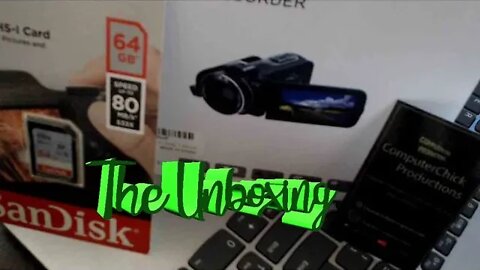 UnBoxing of New Video Camera