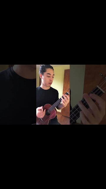 Smokin Out the Window Silk Sonic #andersonpaak #brunomars #ukulele #shorts