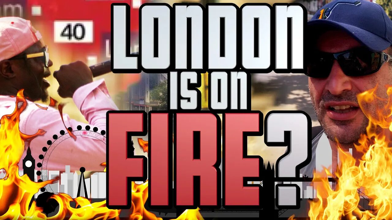 London is on Fire ? UK Heatwave