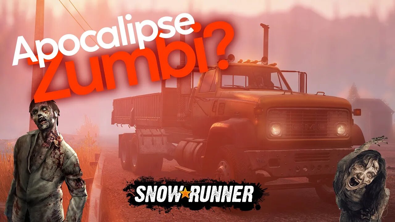 Simulador de Atoleiro ou Apocalipse Zumbi? Snow Runner, Construindo a Ponte Maldita!