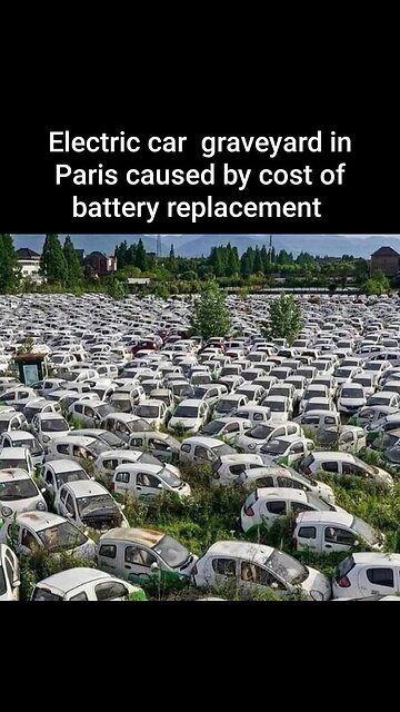 Electric scooter graveyard!