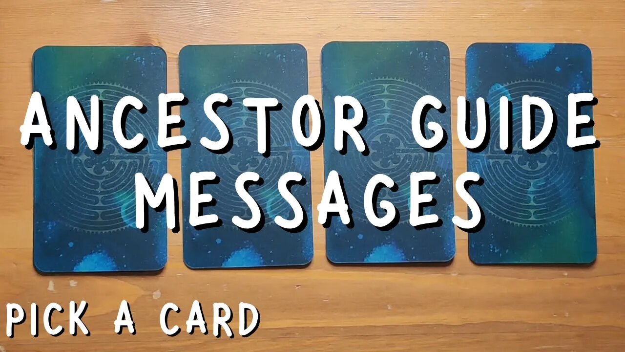 ANCESTOR Guidance Messages for you at this time || PICK A CARD Tarot Reading (Timeless)