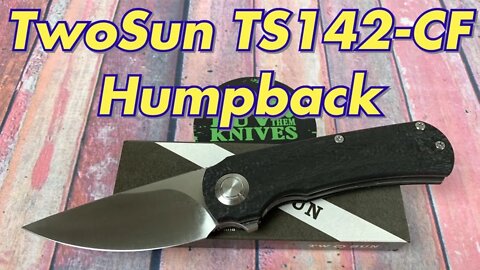 TwoSun TS243-CF Humpback /includes disassembly/ Mazwan Mokhtar design