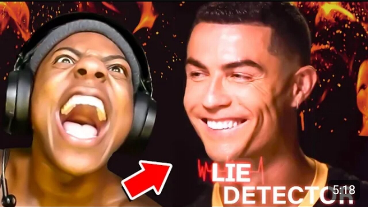 IShowSpeed reacts to "Ronaldo vs Lie Director"