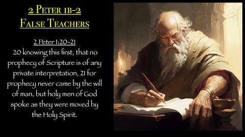 ** 2 Peter 1B-2 - False Teachers ** | Grace Bible Fellowship Monmouth County | Sermons