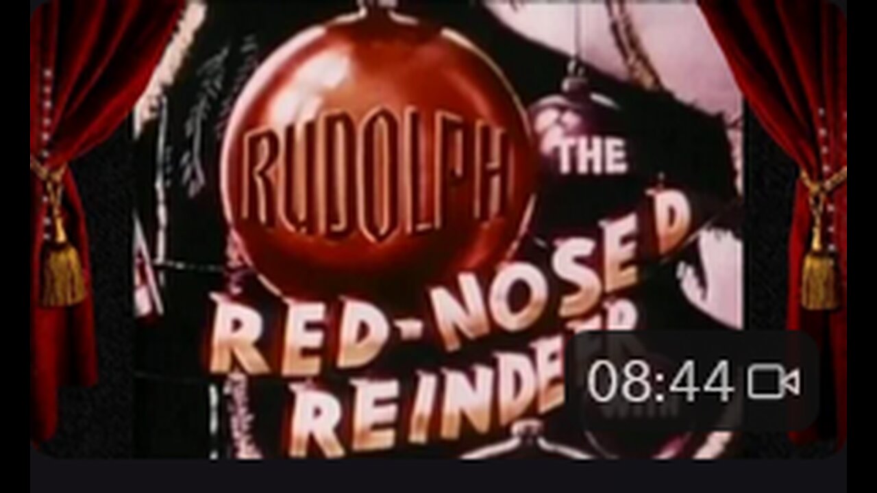 Rudoplh The Red Nose Reindeer 1948 cartoon