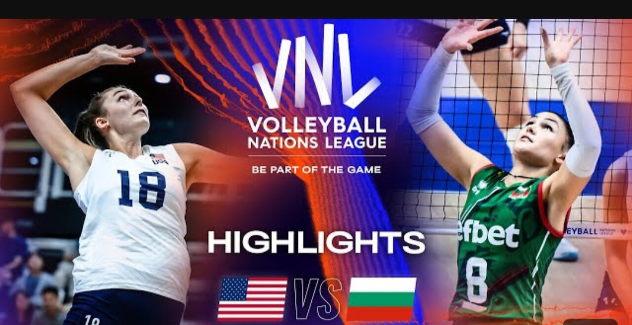 πΊπΈ USA vs. π§π¬ BUL - Highlights Week 3 | Women's VNL 2023 Volleyball World