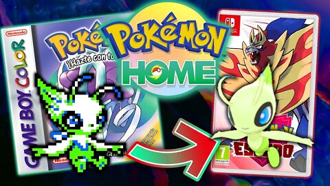 🛸🚨 ¡VIAJE en el TIEMPO POKÉMON! ¡CELEBI de POKÉMON CRISTAL a POKÉMON ESCUDO con POKÉMON HOME!