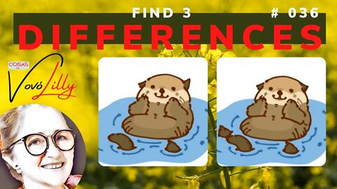 FIND THE THREE DIFFERENCES | CHALLENGE # 036 | EXERCISE YOUR MEMORY