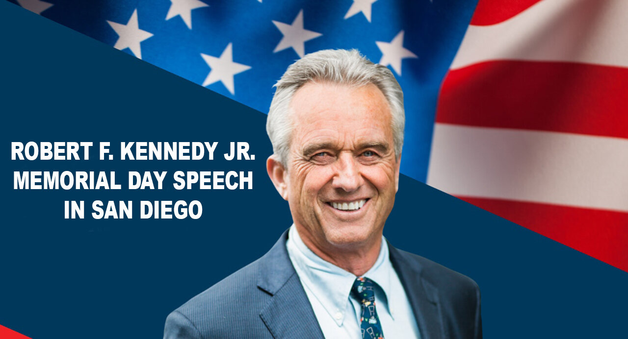 Robert F. Kennedy Jr. Gets Standing Ovation at His Memorial Day Speech in San Diego