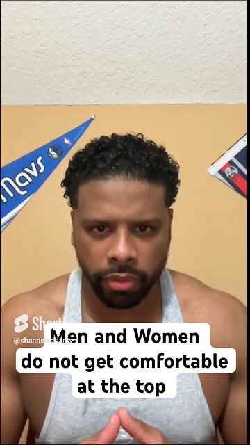 Men and Women do not get comfortable at the top #success #shorts #goals #mindset #life #motivation