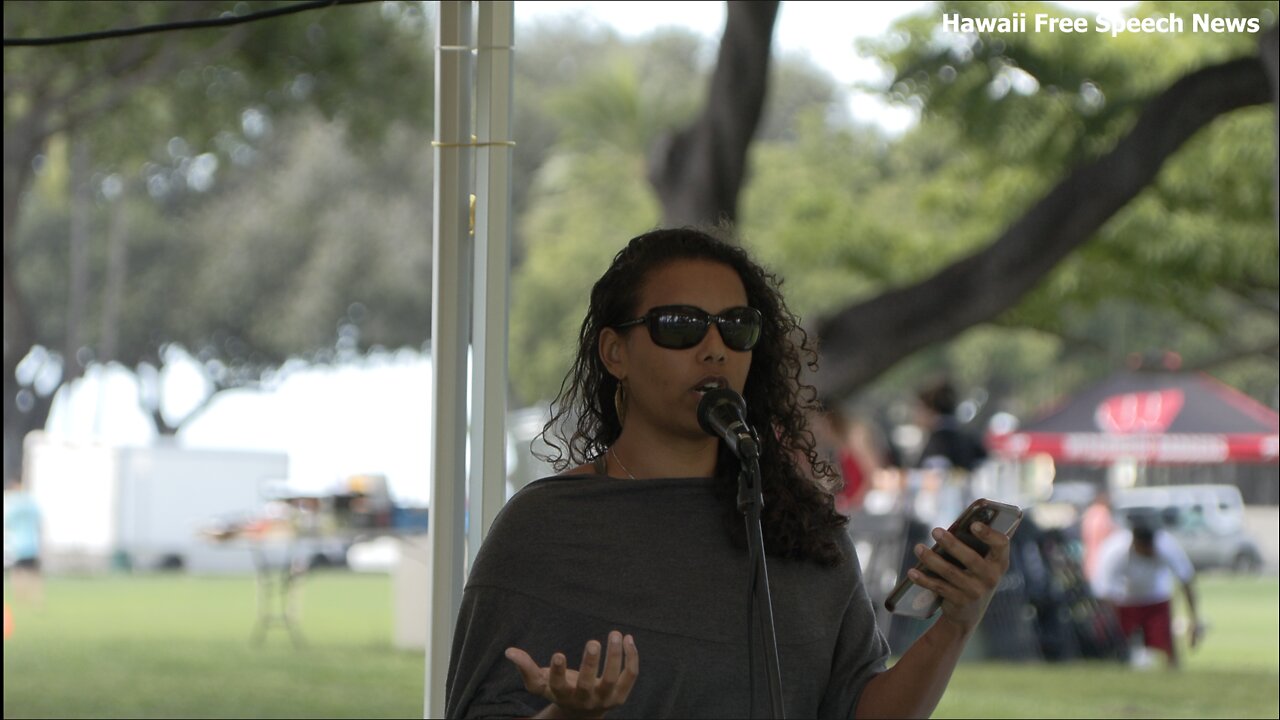 COMMUNITY TOWN HALL @ ALA MOANA (PART 2 Dr. Alayna)