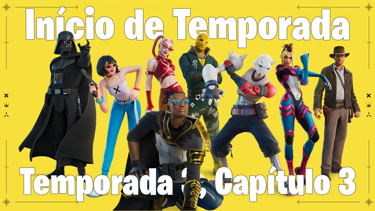 Início de temporada e Primeiras Impressões - Temporada 3, Capítulo 3 | Fortnite