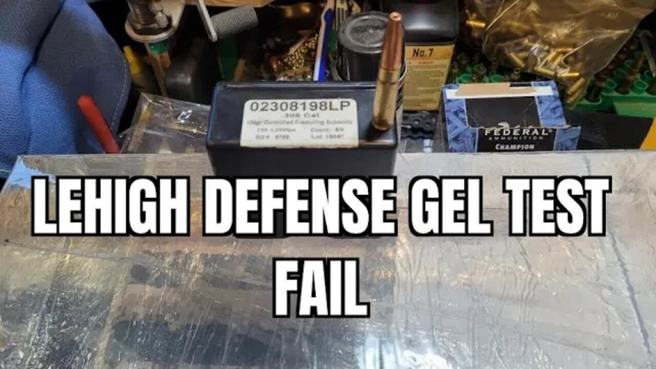 Lehigh Defense 198 gr Controlled Fracturing Subsonic Gel Fail