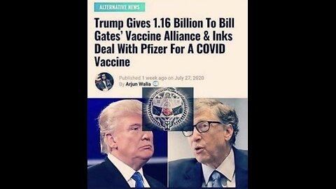 REDUCTION OF THE WORLDS POPULATION THRU INJECTION