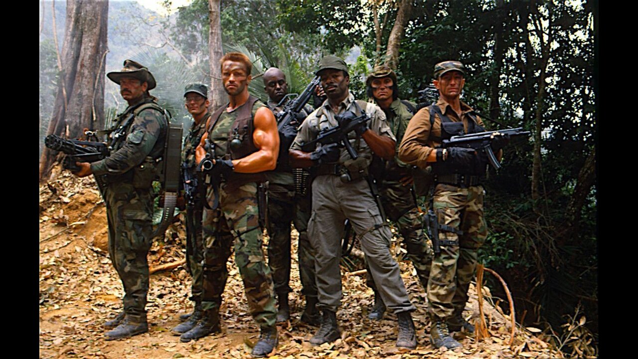 "PREDATOR" WHIT ARNOLD SCHWARZENEGGER