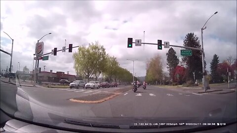 Ride Along with Q #08 Kelso WA to Clatskanie OR - 04/11/20 1051-1117 - Video by Q Madp