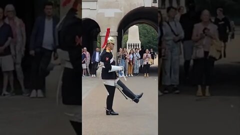 The Queens Guard changing of the guards #horseguardsparade