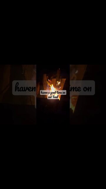 Having a good time on the property