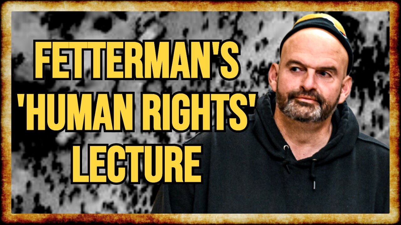 Fetterman CONDEMNS Israel CRITICS as IDF Fires Upon Aid Recipients