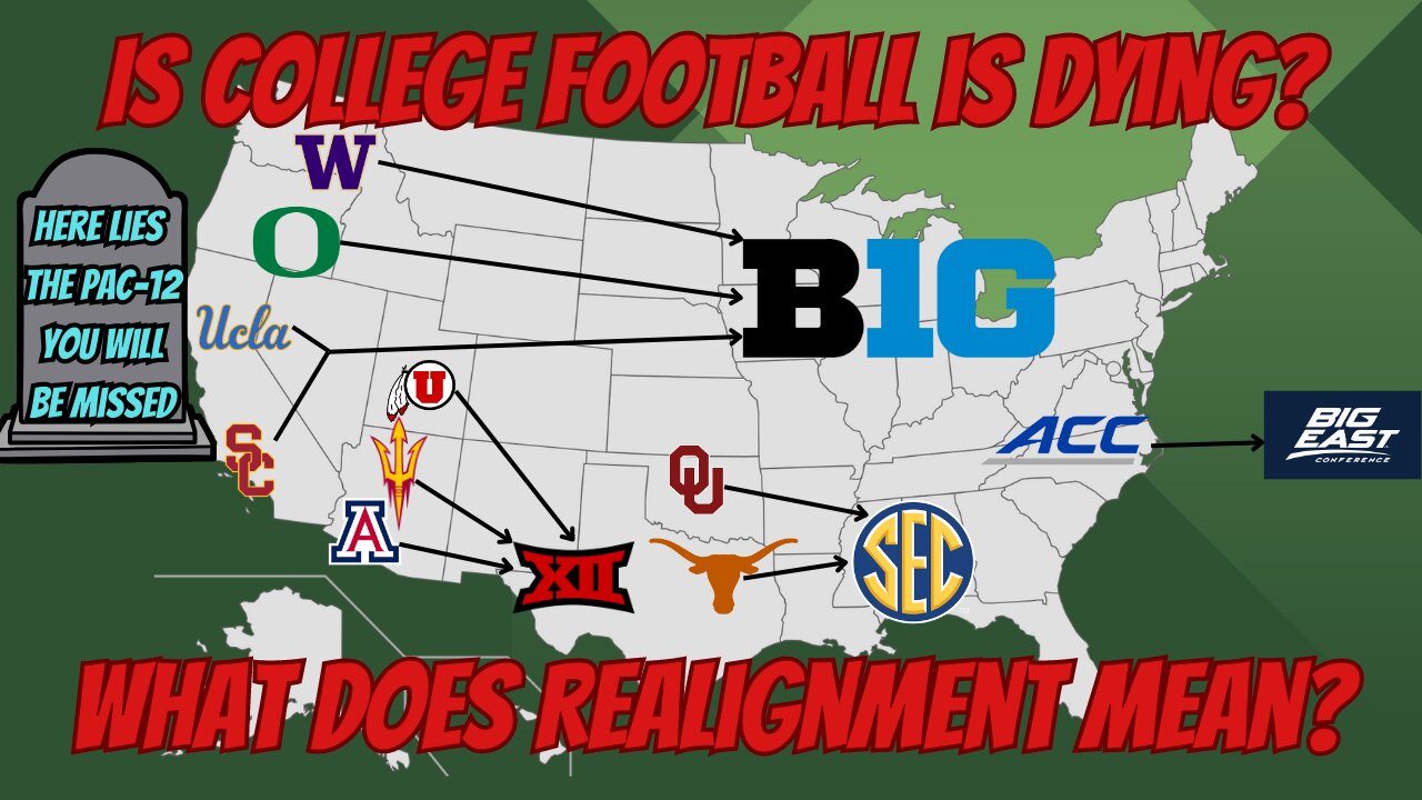 Is College Football Dying? Conference Realignment