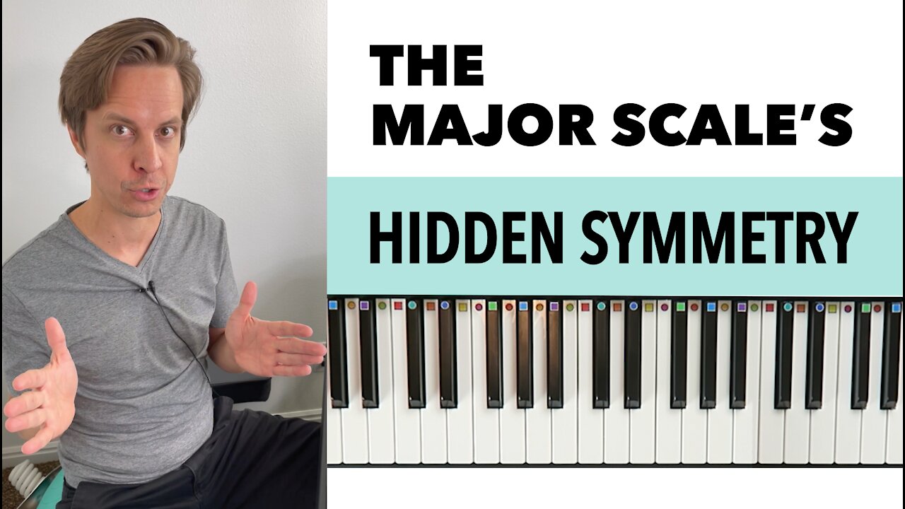 The Major Scale's Hidden Symmetry