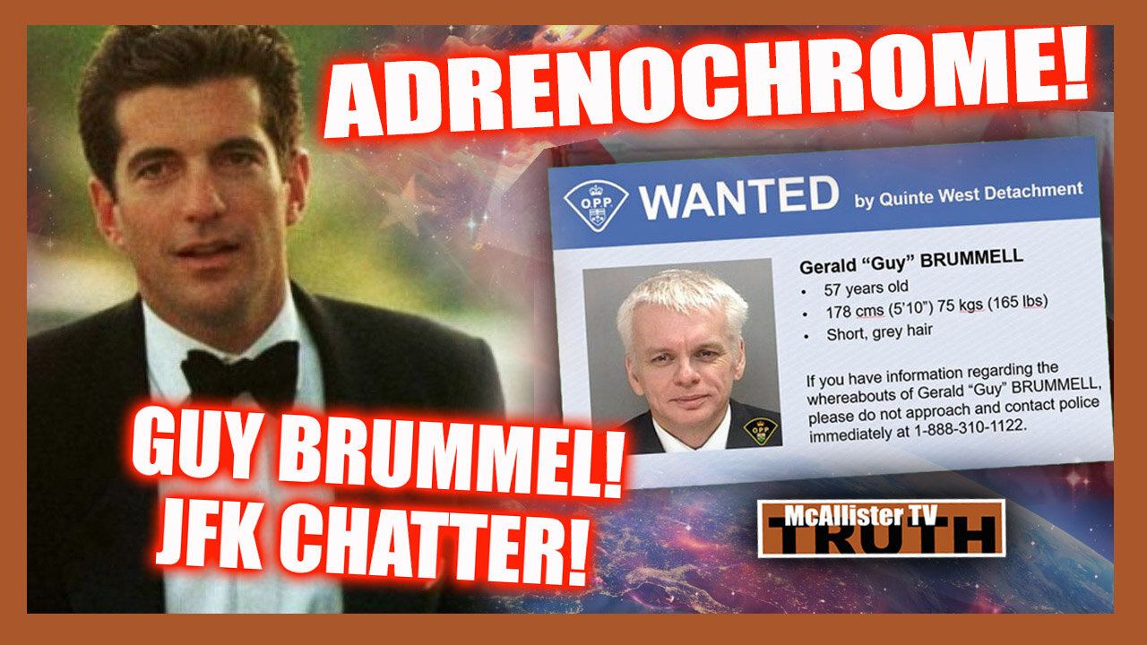 GUY BRUMMEL! JFK JR! MORE PRISON BARGES! AD RENO CHROME! RICO!