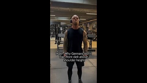 Why Germans don’t train above shoulder height