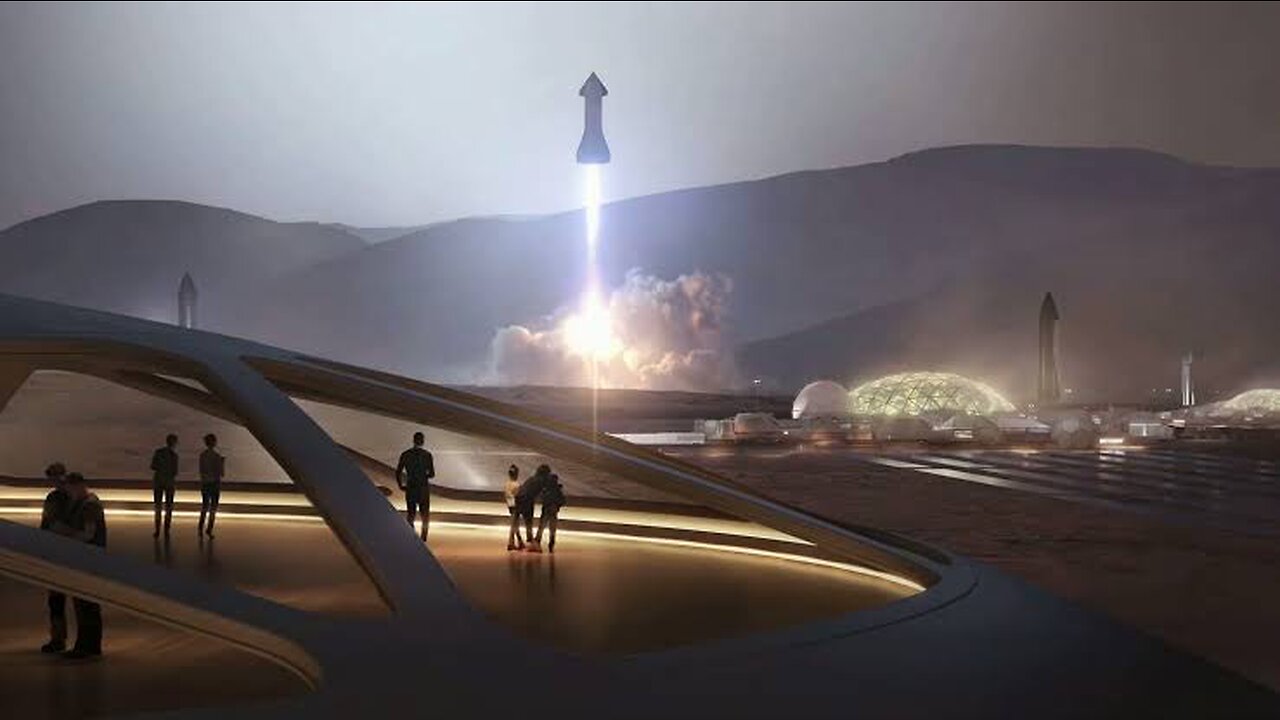 Sci Fi happening in real life. The starship launch should be happening fairly soon | MARS Colonising