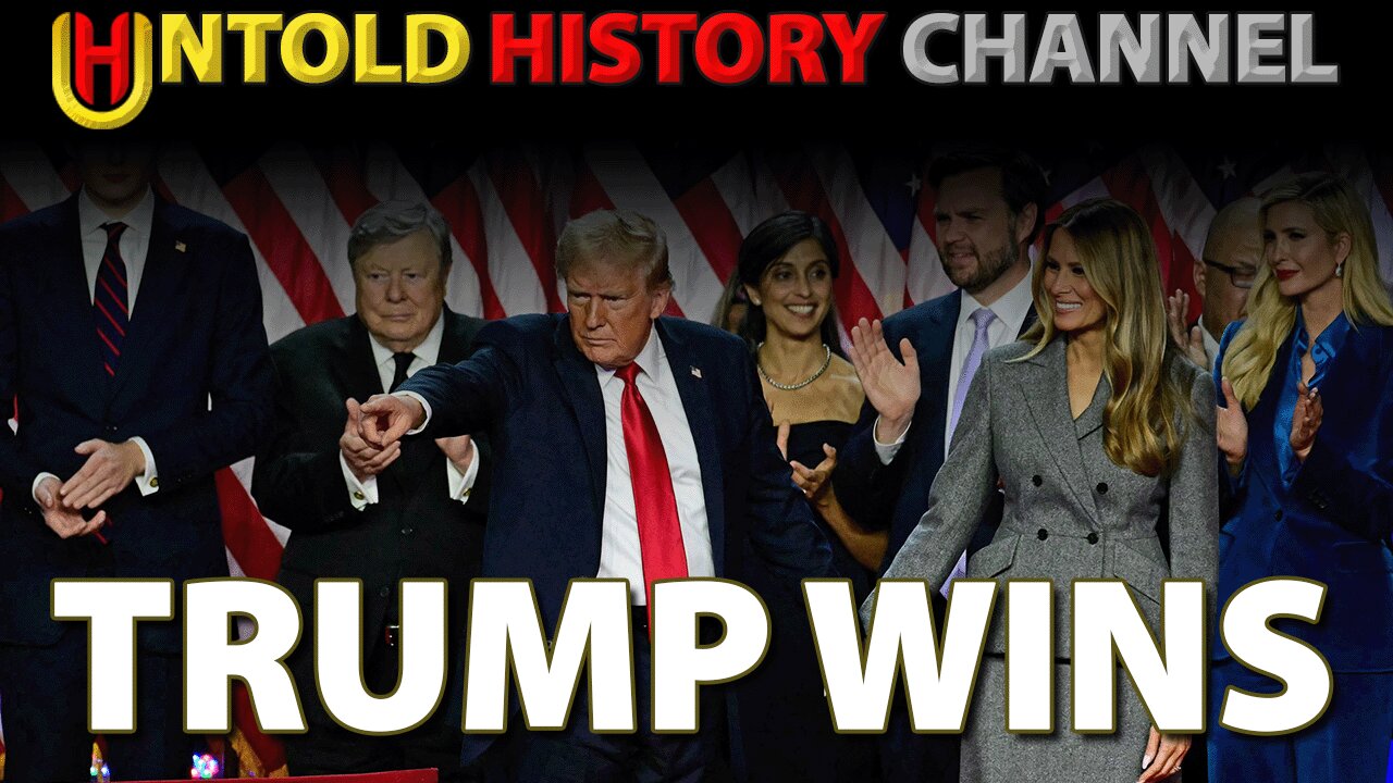 TRUMP WINS THE 2024 ELECTION