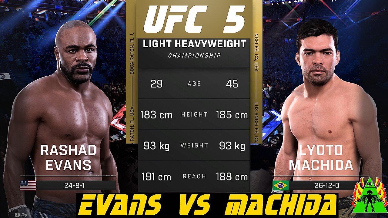 UFC 5 - EVANS VS MACHIDA