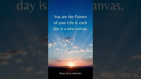 You Are The Painter