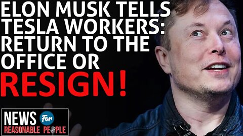 Elon Musk Demands Employees Come Back To Work 40 Hours A Week