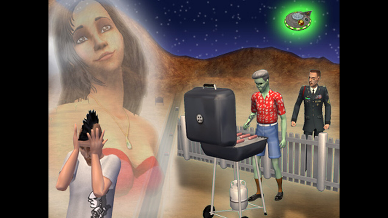 Sims 2 Strangetown Subhood! 👽🛸