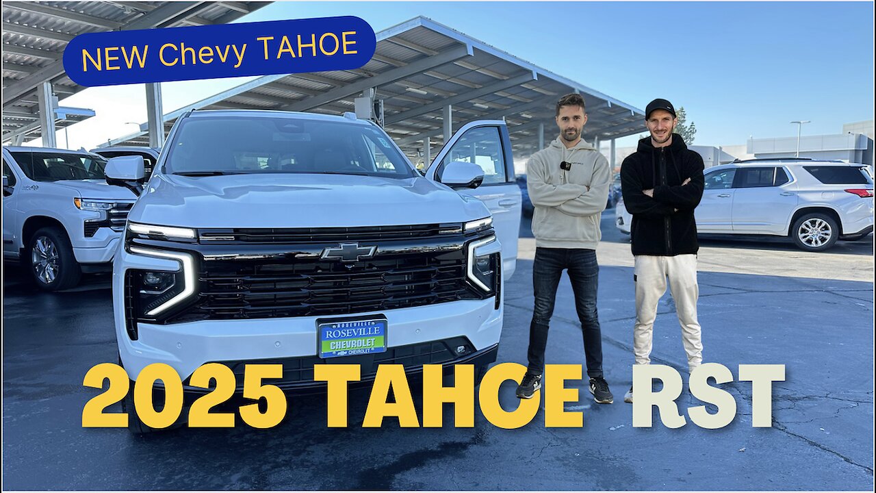 The updated 2025 CHEVROLET TAHOE RST