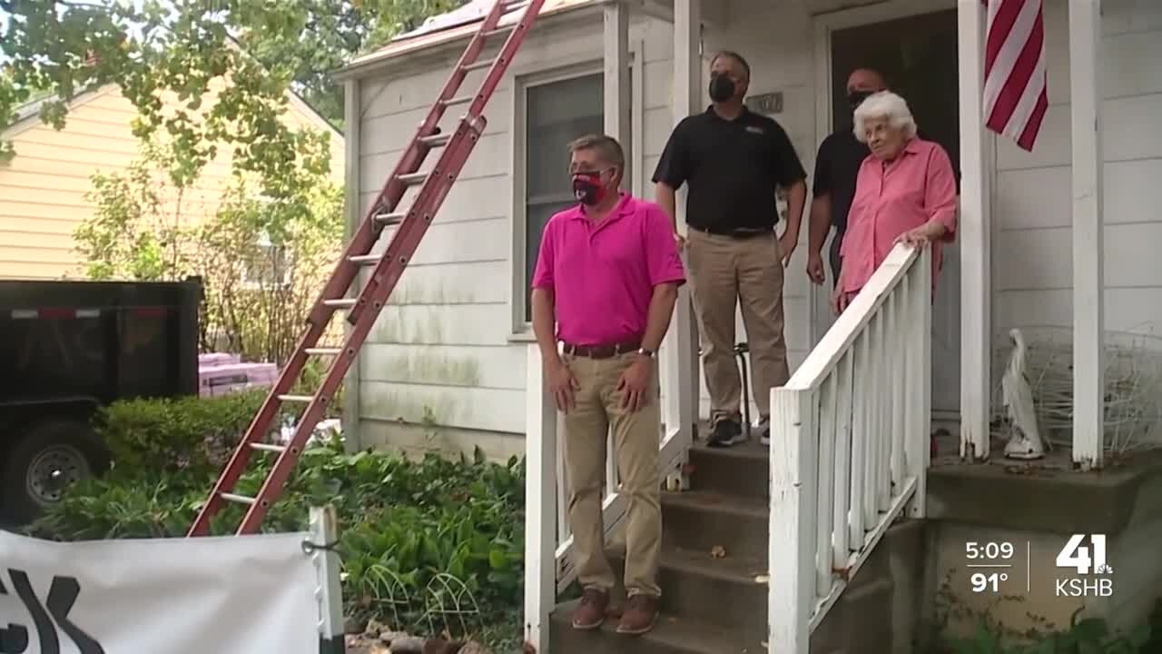 Independence community rallies to give WWII veteran new roof