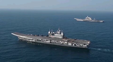 MiG-29K/KUB flights on the decks of the Indian aircraft carriers R 33 Vikramaditya