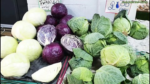 Fruit & Veg Stall inside Wood Green Shopping Mall.