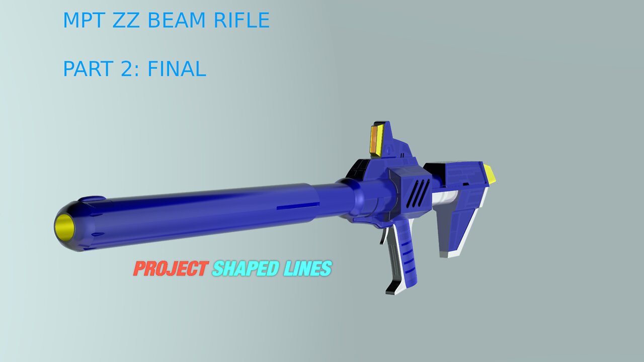 S1E3D1: MPT ZZ GUNDAM BEAM RIFLE PART 2