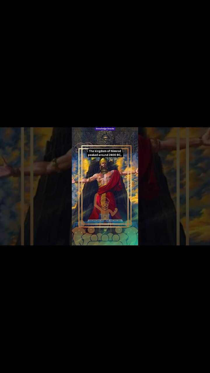 the rebellious king Nimrod