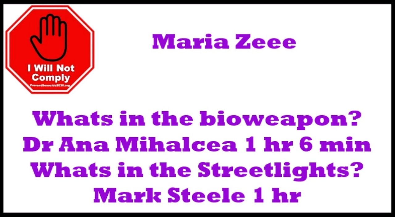 Dr Ana Mihalcea What's in the Shots, Legal Action Mark Steele WBAN