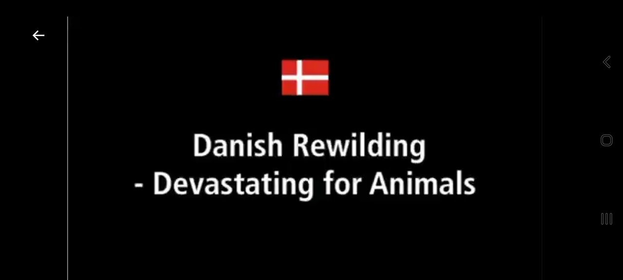 Dansk Rewilding - Systematisk Dyremishandling 🇩🇰