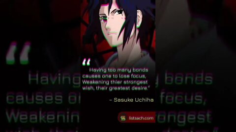 was Sasuke Uchiha right?