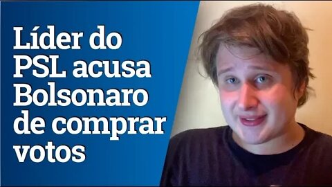 Líder do PSL acusa Bolsonaro de comprar votos: 'Gravação clara’