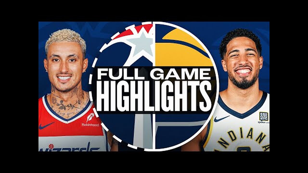 WIZARDS at PACERS FULL GAME HIGHLIGHTS November 24, 2024